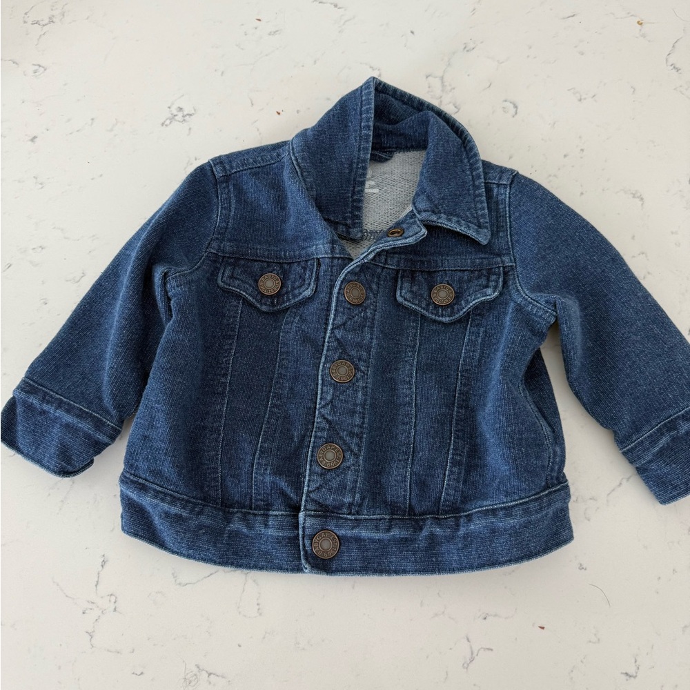 GAP Kids Dark Blue Jean Jacket 3-6 months
